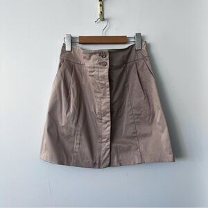 Club Monaco tan coloured skirt